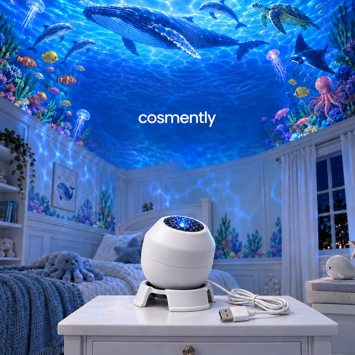Cosmently Ocean Projector — Magical Ceiling Scenes