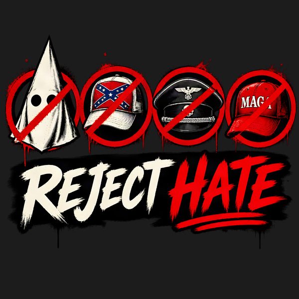 Speak Out Against Hate: KKK, Confederate, Nazi & MAGA Hats T-Shirt