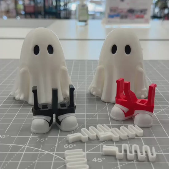Mood Ghost 3D Shoe Charms — Wear Your Mood 👻 — video 2