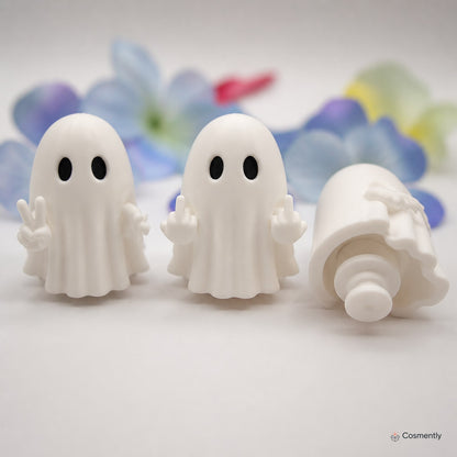 Mood Ghost 3D Shoe Charms — close-up detail