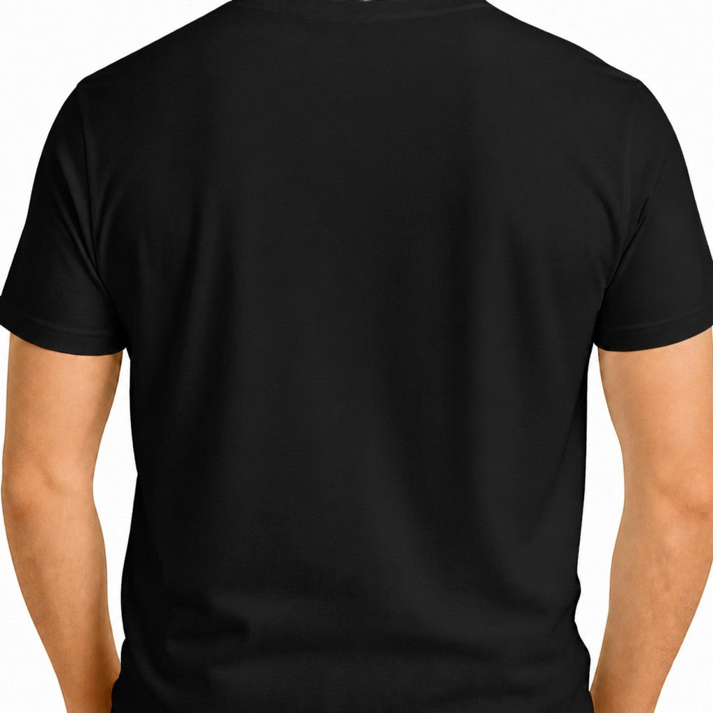 Black t-shirt with bold white text: 'LOUD & PROUD FOR TRUMP' centered on chest