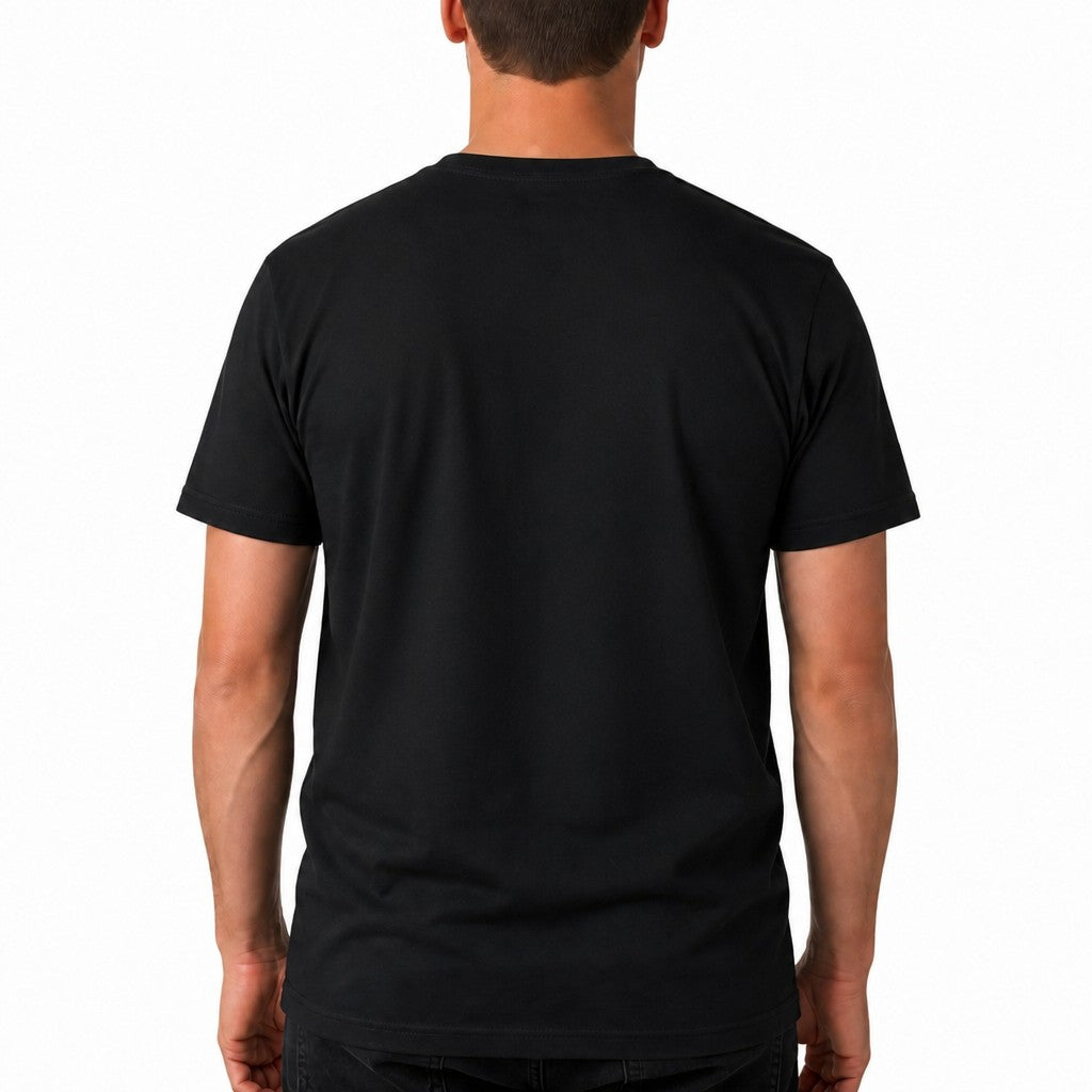 Typography T-shirt reading 'Things I Trust More Than Donald Trump' with a short sarcastic list