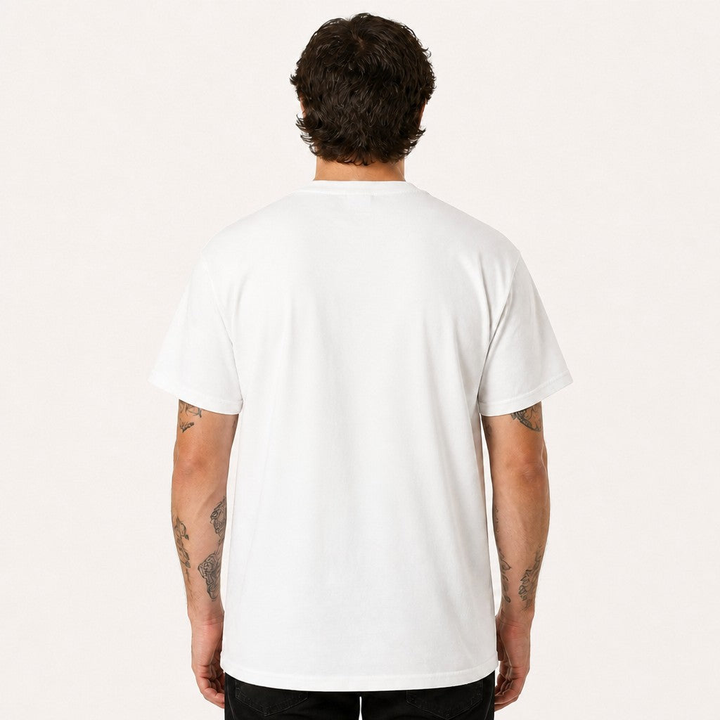 Bold typography tee reading: No Thanks, I'm Not Rooting For Trump — sarcastic political statement shirt