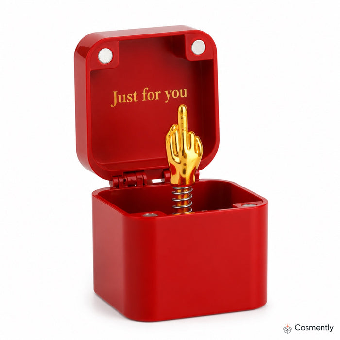 Screw Challenge Prank Box — Pop-Up Middle Finger
