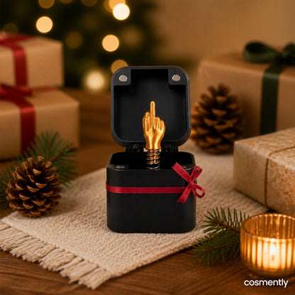 Prank box — black, Christmas gift