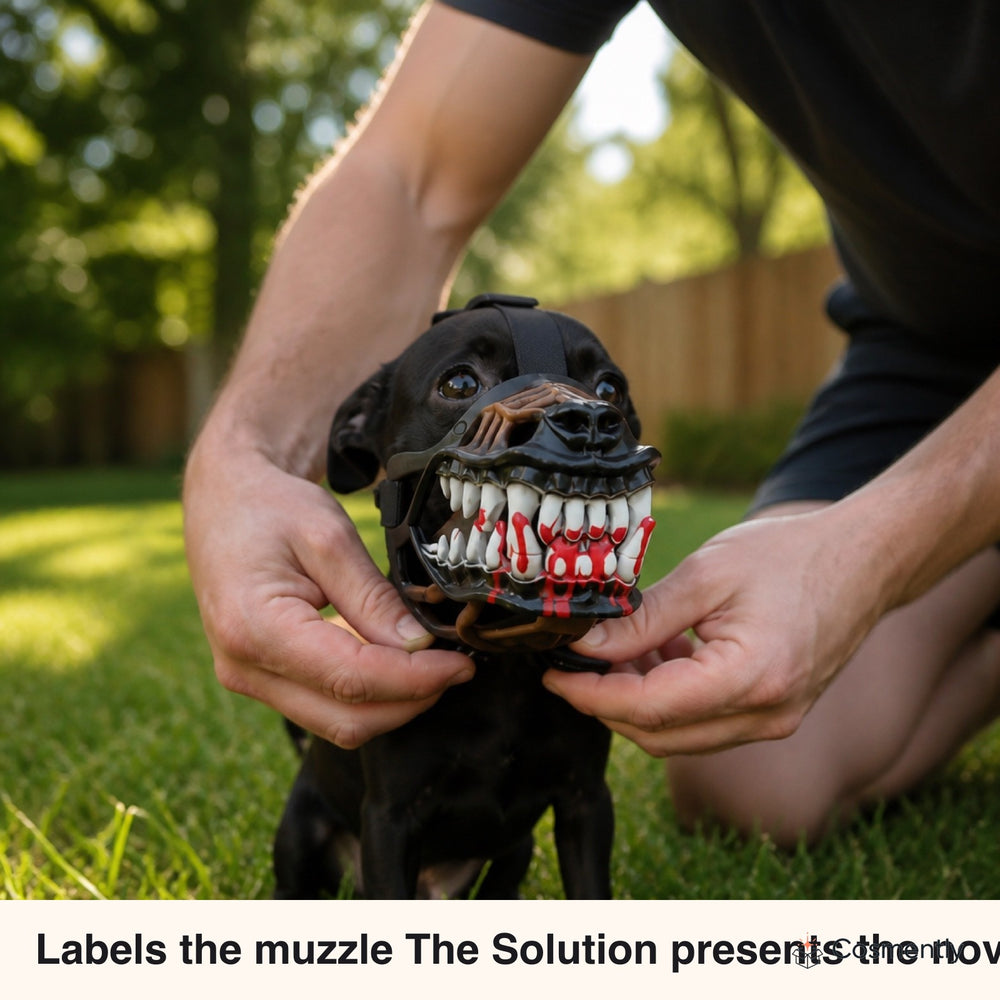 Dog Fang Mask — Spooky Muzzle
