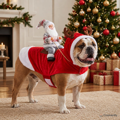 Box contents: cape, hat, bell laid out